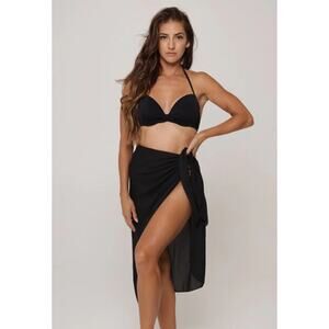 NWT J Valdi‎ Long Sarong in Navy